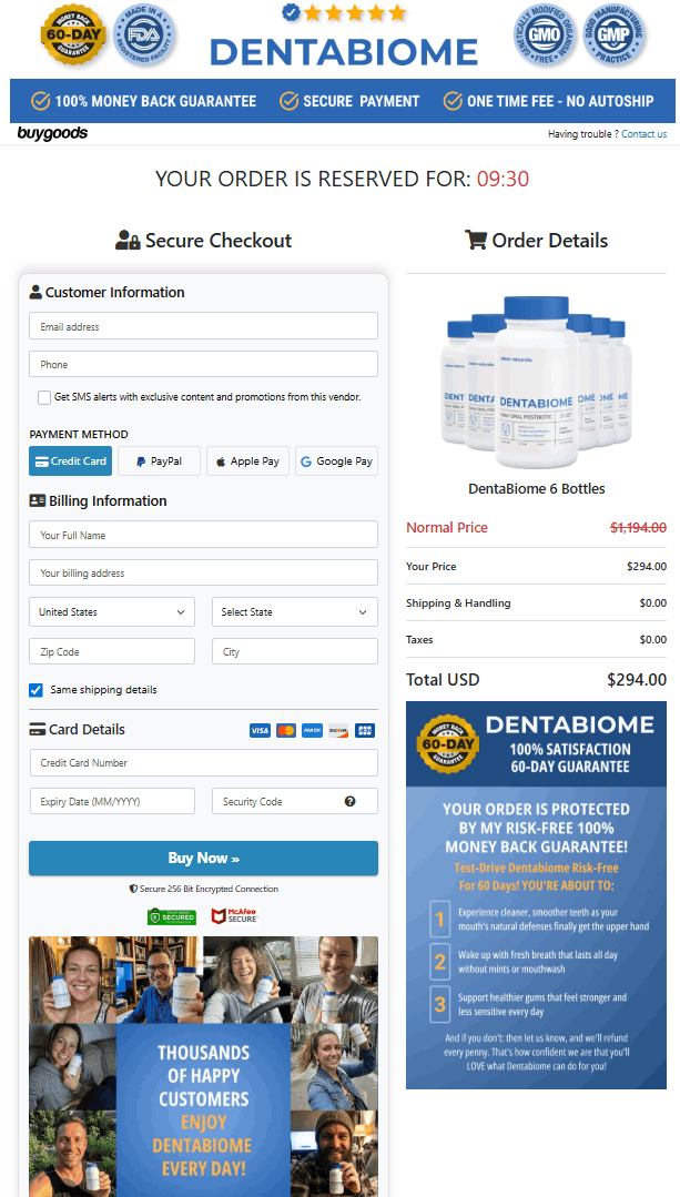 Dentabiome buy
